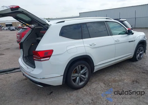 2019 Volkswagen Atlas 3.6L V6 Se W/Technology R-Line z USA, uszkodzony, nr VIN 1V2YR2CA4KC590678